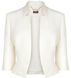 Phase Eight white jacket