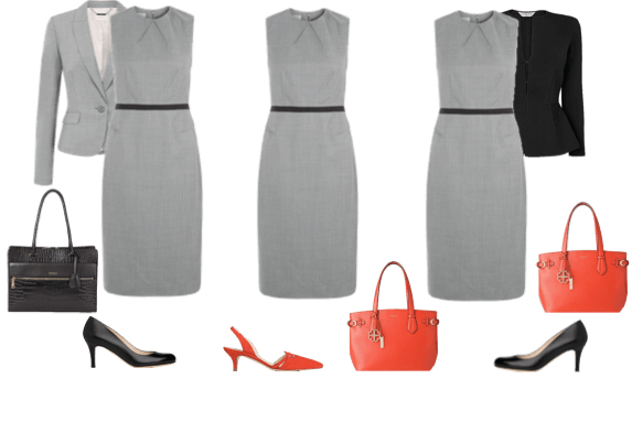 Grey dresses