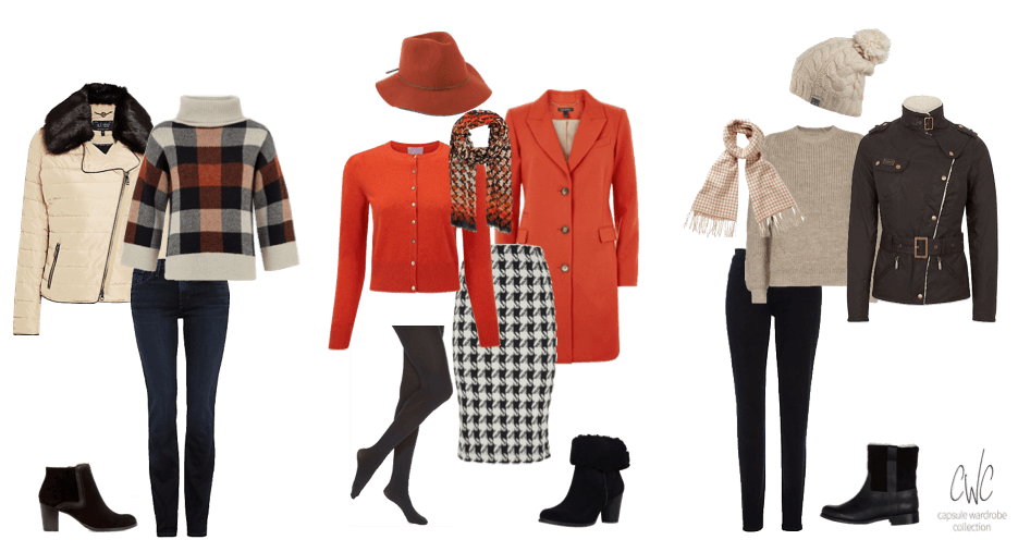 Capsule Wardrobe Collection Halloween and Bonfire night outfits