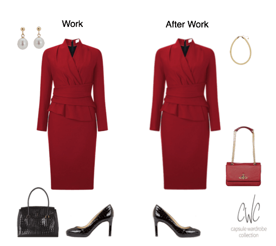 A Business Capsule Wardrobe Needs A Desk-To-Dinner Dress