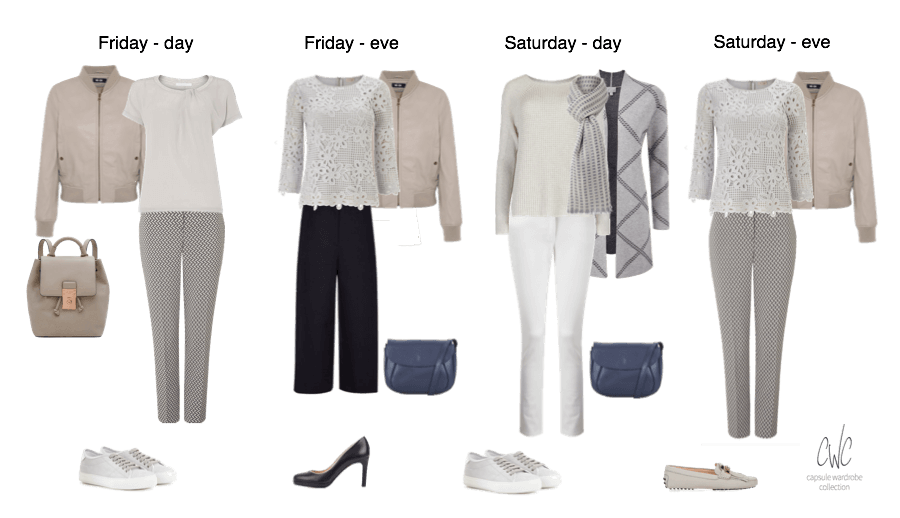How to look stylish over Easter with a capsule wardrobe from Caroline Wolf of Capsule Wardrobe Collection