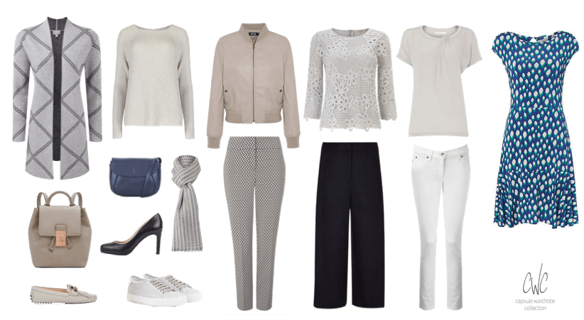Look stylish with this 4-day city break capsule wardrobe from Capsule Wardrobe Collection