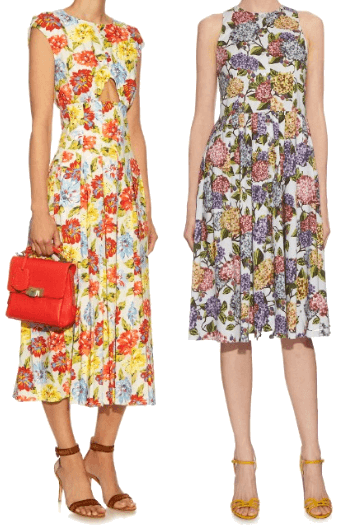 Emilia Wickstead Floral Dresses