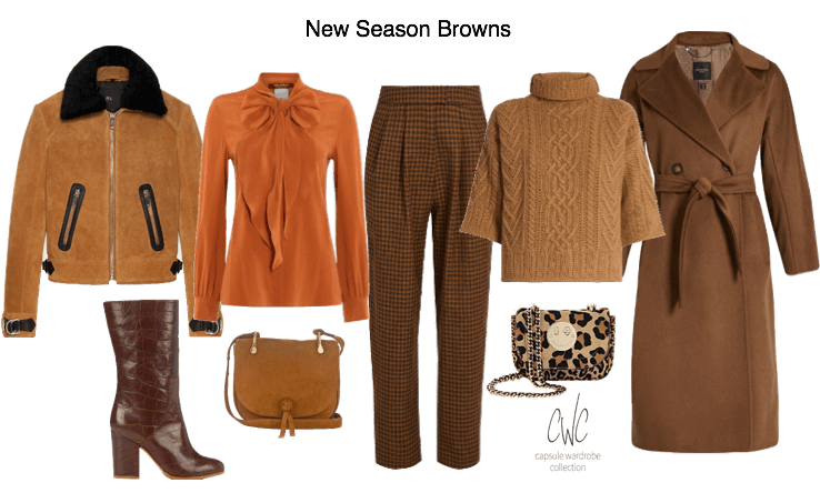 new-season-browns featured on Capsule Wardrobe Collection