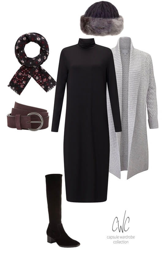 How to look cool and stay warm with a monochrome look