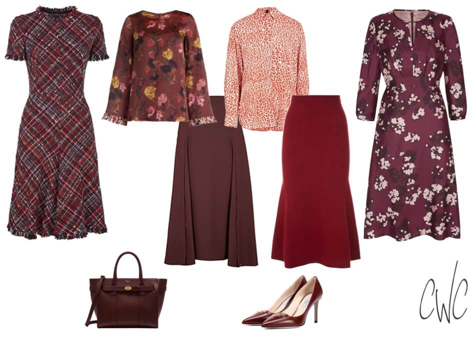 Red statement dresses for Autumn 2018