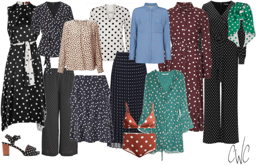 How To Wear Polka Dots In A Spring Capsule Wardrobe