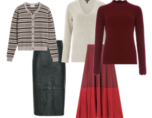 Workleisure pieces as part of a work leisure capsule wardrobe