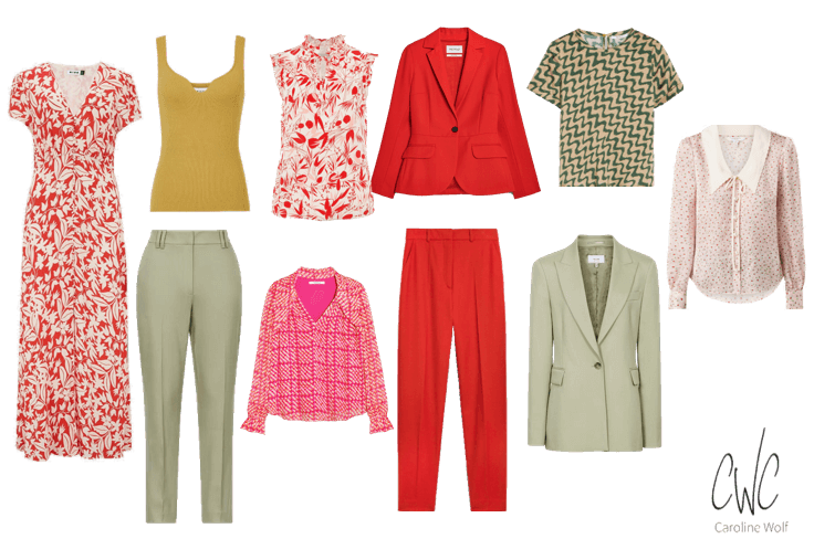 A bold early Summer Capsule Wardrobe from Capsule Wardrobe Collection